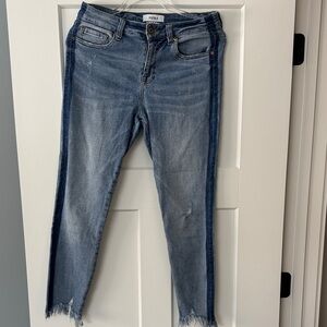 Pistola Women's Cropped Blue Jeans